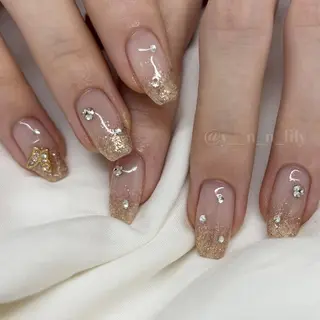 ネイル 新宿代々木/ちゅるん キレイめ/miriのネイルデザイン