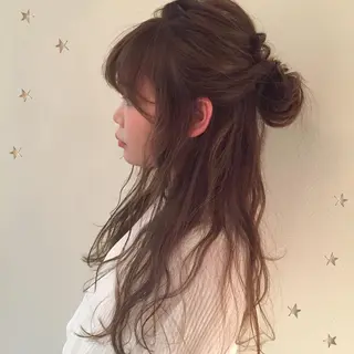 ヘアアレンジ 市川 千夏のヘアスタイル