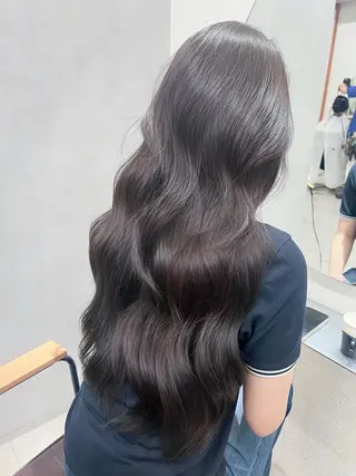 セミロング カラー ヘアアレンジ 大宮/山口 竣也のヘアスタイル