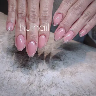 ミディアム めぐみのネイルサロン スタッフ練習のネイルデザイン