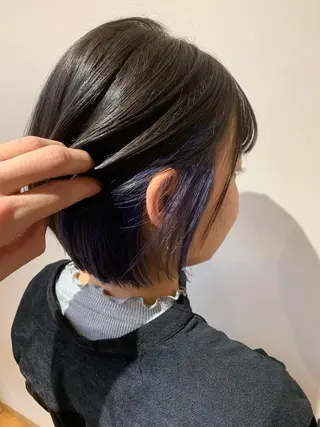 ショート ✨縮毛矯正✖︎顔周り レイヤー✨ナカムラのヘアスタイル