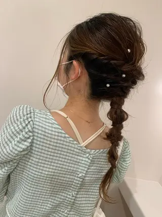 ヘアアレンジ accastyle /寺田のマツエク・マツパデザイン