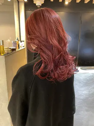 セミロング カラー mei|顔まわり ×透明感カラーのヘアスタイル