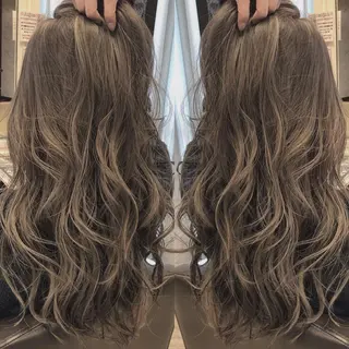 ロング カラー box mico. mutsumiのヘアスタイル