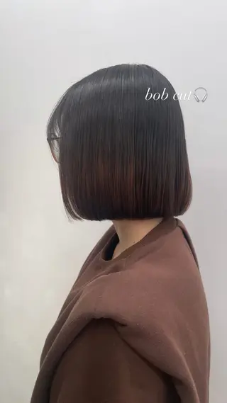 ミディアム 赤み消し×透明感 /🌙suwa🌙のヘアスタイル
