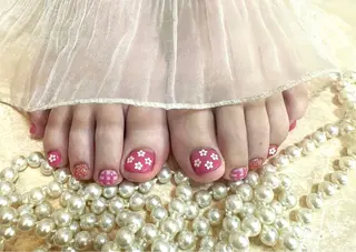 カラー July Nail 新横浜駅のネイルデザイン