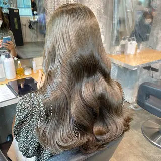 ロング カラー エフェクトブリーチ 🌟前澤啓太朗のヘアスタイル