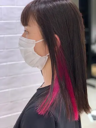カラー 石井 潤のヘアスタイル
