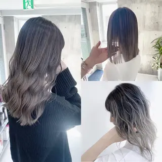 ミディアム カラー 【毎朝セット3分】 メンズパーマ　真人のヘアスタイル