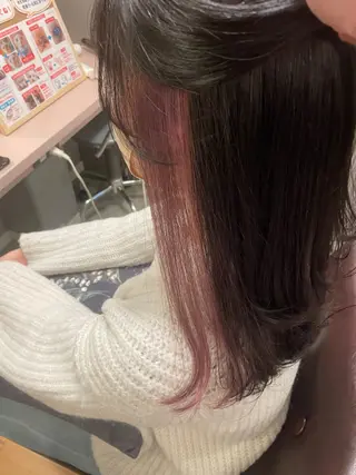 ロング hair make echo滿木あい花のヘアスタイル