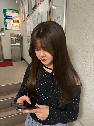 ロング 透明感カラー 🧚‍♂️さえのヘアスタイル