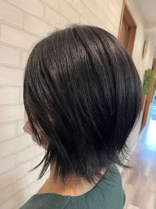 ミディアム カラー 🐤 ゆい🐓のヘアスタイル