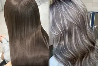 ロング ONYX harajuku所属・sera 🎀海外ハイライトのヘアスタイル