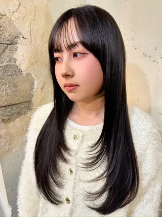 ロング 大竹 哲也のヘアスタイル