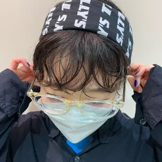 セミロング パーマ LUCIE リタ🎀のヘアスタイル