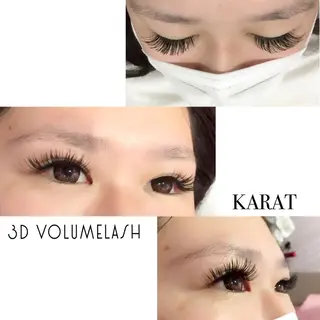マツエク・マツパ ★KAEDE★伊勢崎 【KARAT】のマツエク・マツパデザイン