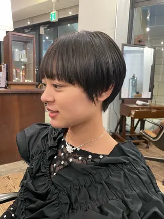 ショート 🍁ロングパーマドラ イパーマ🍁陸来のヘアスタイル