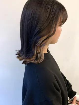 ミディアム カラー ヘアアレンジ 🌟アレンジが似合う カラー🌟Rumiのヘアスタイル