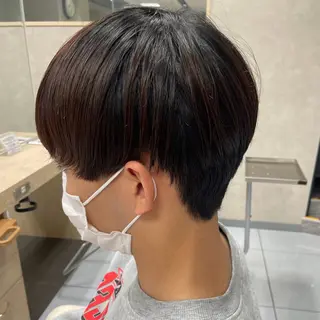 パーマ メンズ ダウンパーマ特化💎 ボブ・レイヤーりなのヘアスタイル