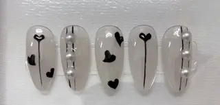 ネイル H3 Nail Tsuki🦋💙のネイルデザイン