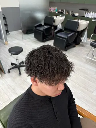 パーマ メンズ 【メンズ専門‼️】 中林良嘉のヘアスタイル