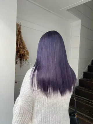 セミロング カラー パリピ師🐉 Mashuのヘアスタイル