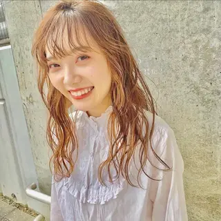 セミロング カラー 🌹髪質改善縮毛特化 小山正悟🌹のヘアスタイル