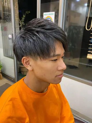 ショート メンズ 浅見 天翔のヘアスタイル