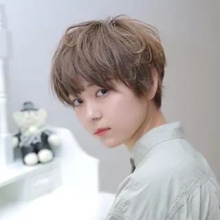 ショート Culumi クルミ 松井照雄/梅田茶屋町のヘアスタイル