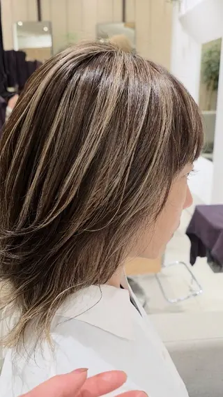 ミディアム ✂髪質改善ストレート NO.1 深澤 颯斗のヘアスタイル