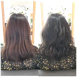 ミディアム 松本 俊樹のヘアスタイル