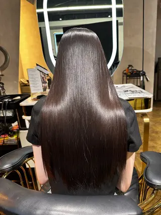 ロング 髪質改善/美髪矯正/ ハイトーン Kuroのヘアスタイル