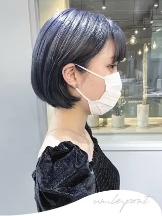 ショート カラー un.le.pont ルカ 🎨のヘアスタイル