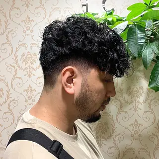 パーマ メンズ メンズパーマ&メンズ 縮毛矯正/平野/渋谷のヘアスタイル