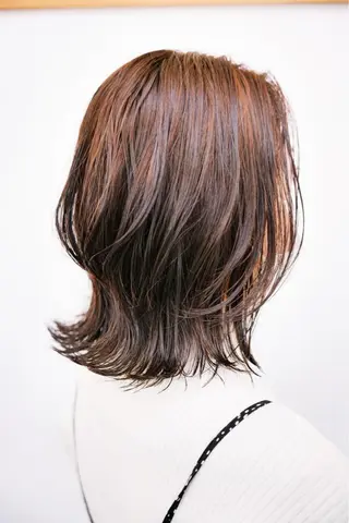 ミディアム カラー 【半個室サロン】 山本　崇仁のヘアスタイル
