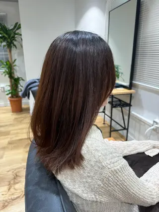 ミディアム 安藤 航平のヘアスタイル
