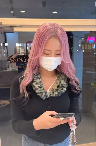 ロング たかはし るなのヘアスタイル