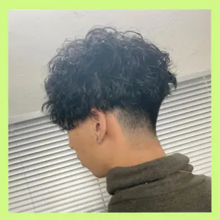 ショート パーマ メンズ メンズパーマ/新潟駅 NOBUTA🔥のヘアスタイル