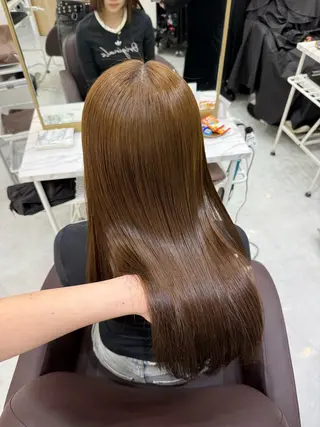 ロング カラー ヘアアレンジ 💗横浜美容室 💗HARUNAのヘアスタイル