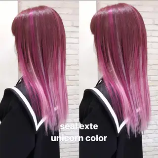 ミディアム HAUS 片山みほのヘアスタイル