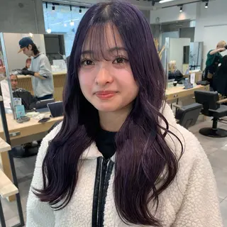 セミロング 本厚木で叶う艶カラー /AYAMI🎀のヘアスタイル
