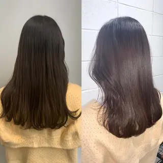 セミロング カラー パーマ ヘアアレンジ メンズ キッズ ブリーチ　ハイトーン 特化🌈フジタハルキのヘアスタイル
