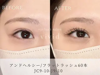 マツエク・マツパ vividビビッド 門前仲町店のマツエク・マツパデザイン