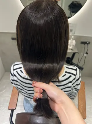 カラー 髪質改善特化/ 艶髪 / 銀座/ ゆうびのヘアスタイル