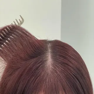 ロング カラー パーマ ヘアアレンジ メンズ キッズ 盛れ韓国ハイトーン 🎀Himari🎀のヘアスタイル