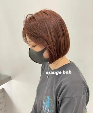 ショート カラー パーマ ヘアアレンジ ネイル マツエク・マツパ Miku /ボブのヘアスタイル
