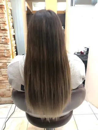ロング 新籾 尚哉のヘアスタイル
