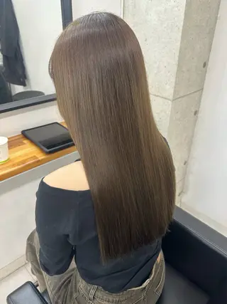 ロング カラー ヘアセット🎀透明感 カラーHiROEのヘアスタイル