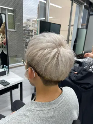 ショート カラー メンズ メンズ特化/ マンツーマン/Ryuのヘアスタイル