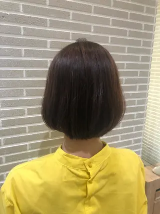 ミディアム カラー 山北 咲子のヘアスタイル